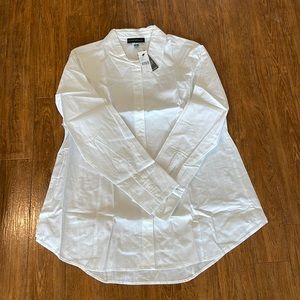 White Oxford, Button Down Shirt Lane Bryant Size 12